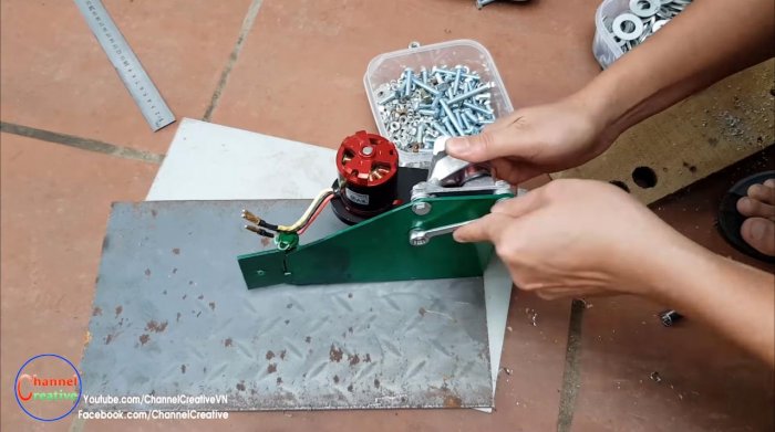 Электровелосипед на базе бесщеточного двигателя