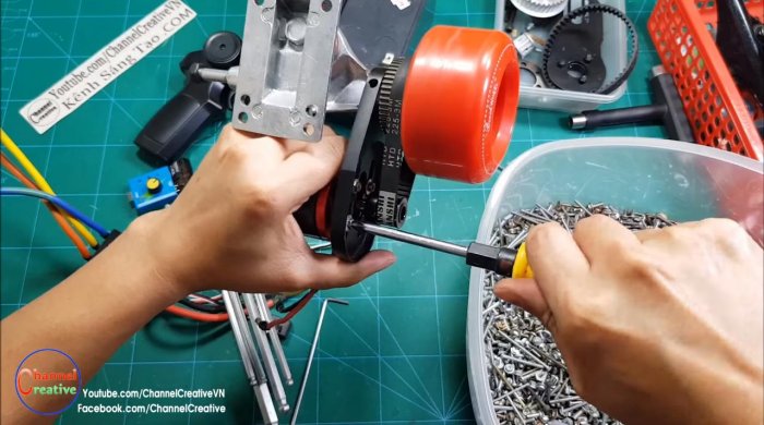 Электровелосипед на базе бесщеточного двигателя