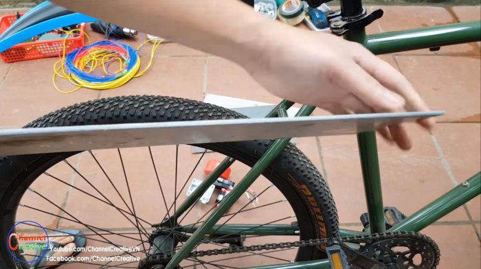 Электровелосипед на базе бесщеточного двигателя