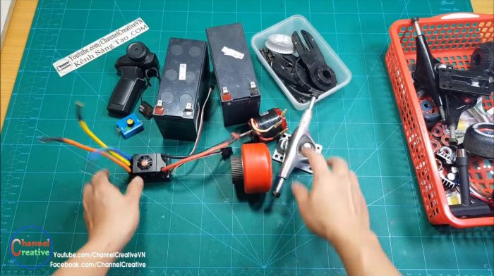 Электровелосипед на базе бесщеточного двигателя