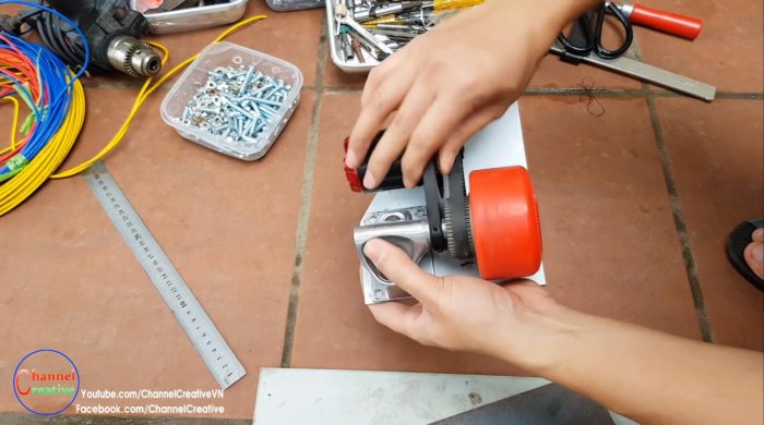 Электровелосипед на базе бесщеточного двигателя