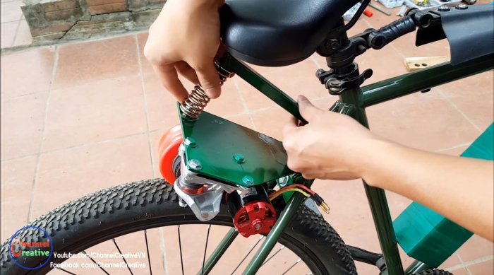 Электровелосипед на базе бесщеточного двигателя