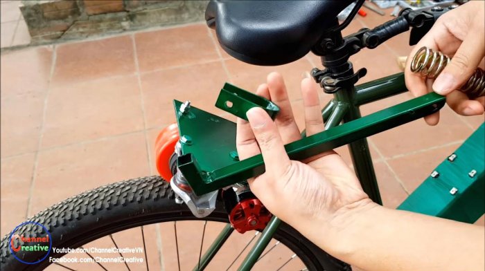 Электровелосипед на базе бесщеточного двигателя