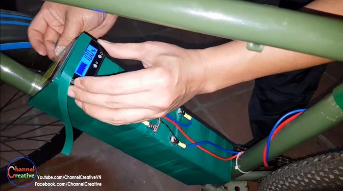 Электровелосипед на базе бесщеточного двигателя