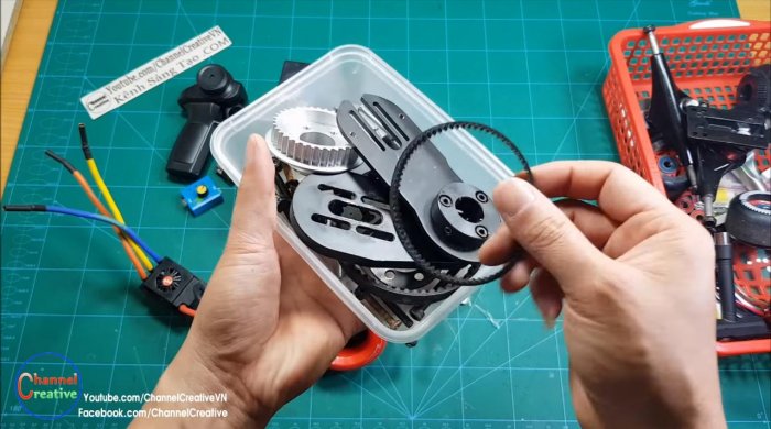 Электровелосипед на базе бесщеточного двигателя