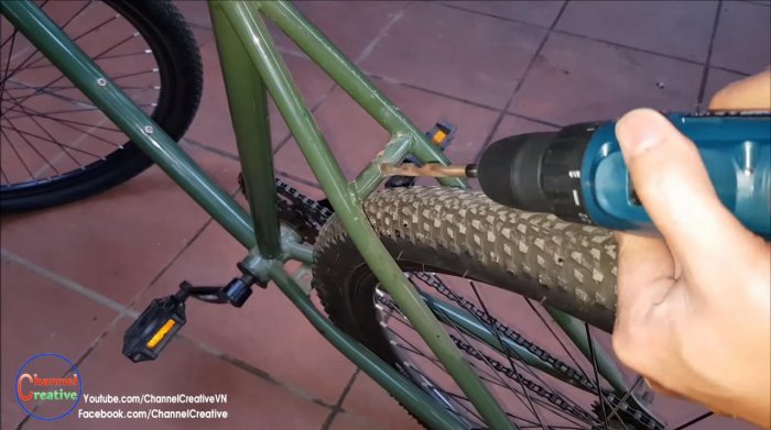 Электровелосипед на базе бесщеточного двигателя