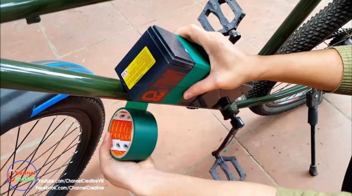 Электровелосипед на базе бесщеточного двигателя