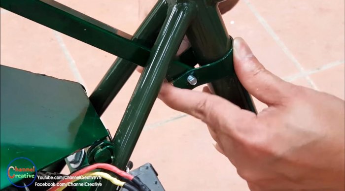 Электровелосипед на базе бесщеточного двигателя