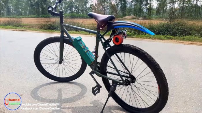 Электровелосипед на базе бесщеточного двигателя