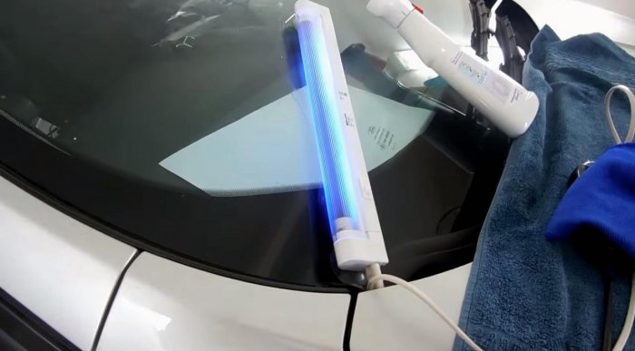 Как заделать трещину на лобовом стекле автомобиля