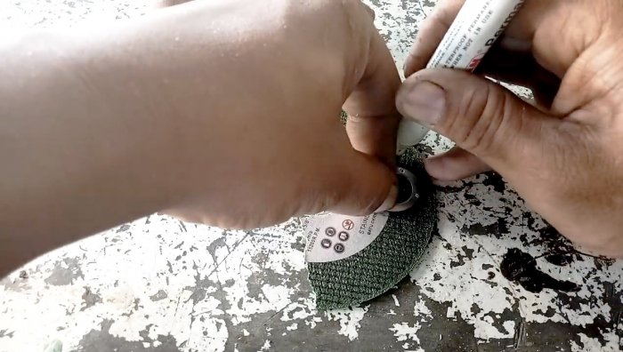 Отрезная насадка на шуруповерт