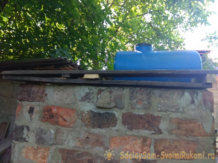 Как сделать летний душ