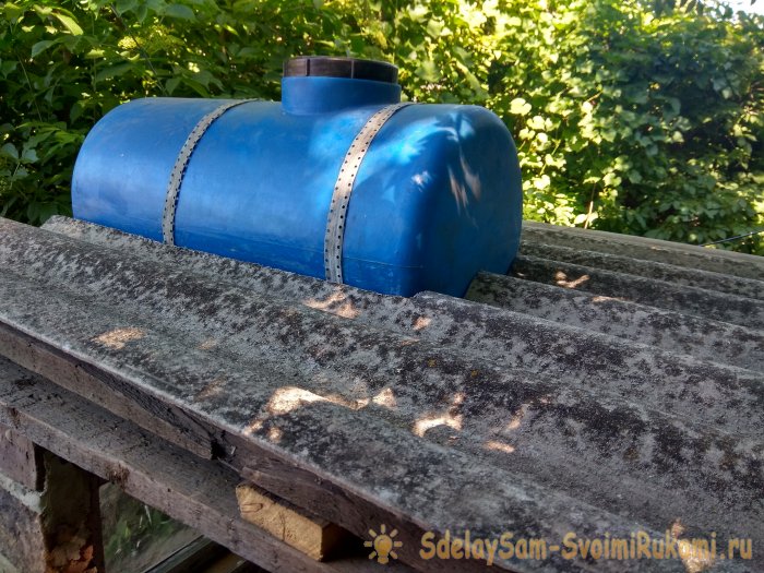 Как сделать летний душ