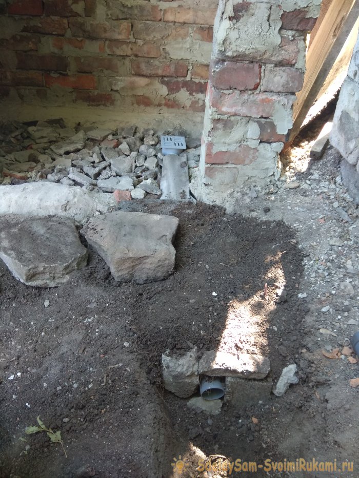 Как сделать летний душ