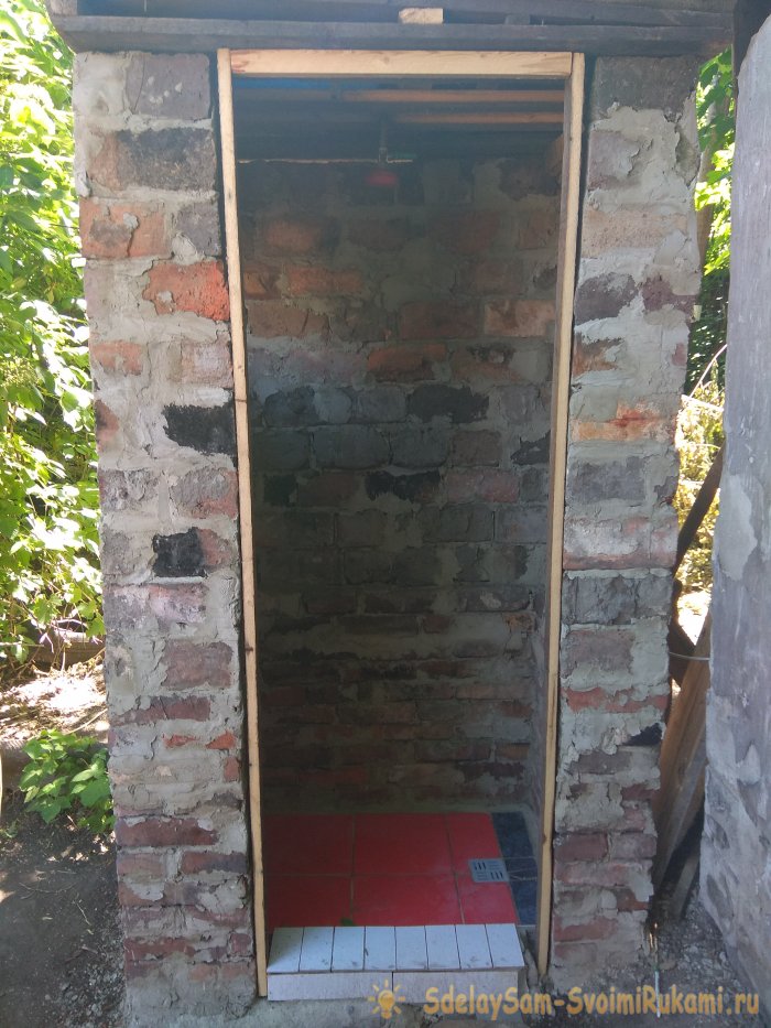 Как сделать летний душ