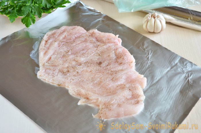 Домашняя ветчина из курицы