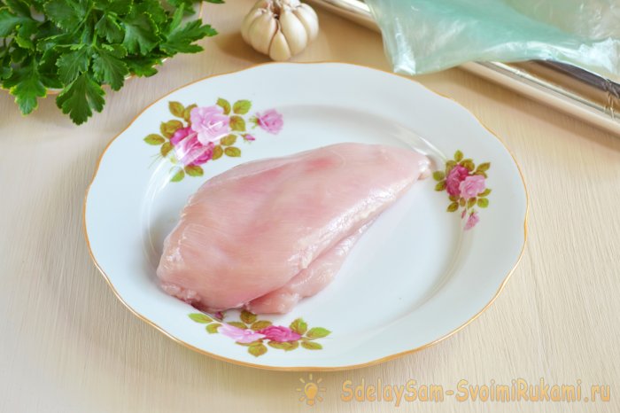 Домашняя ветчина из курицы