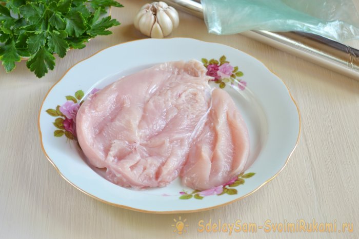 Домашняя ветчина из курицы