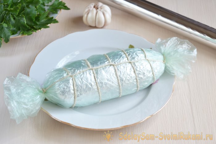 Домашняя ветчина из курицы