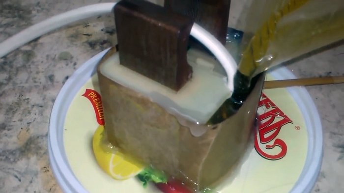 Погружной насос из помпы стиральной машины