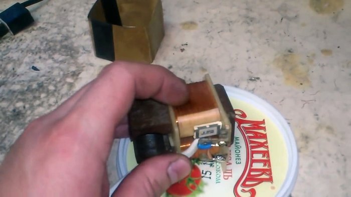 Погружной насос из помпы стиральной машины