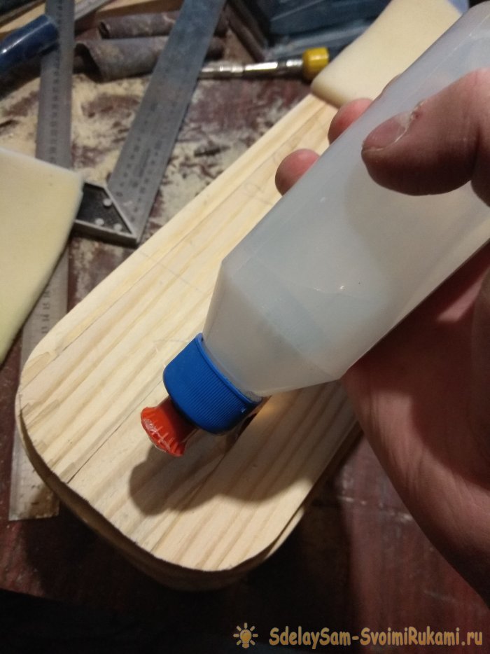 Изготовление маникюрной подставки под руки