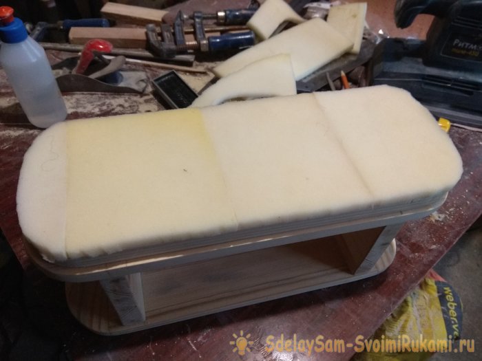 Изготовление маникюрной подставки под руки