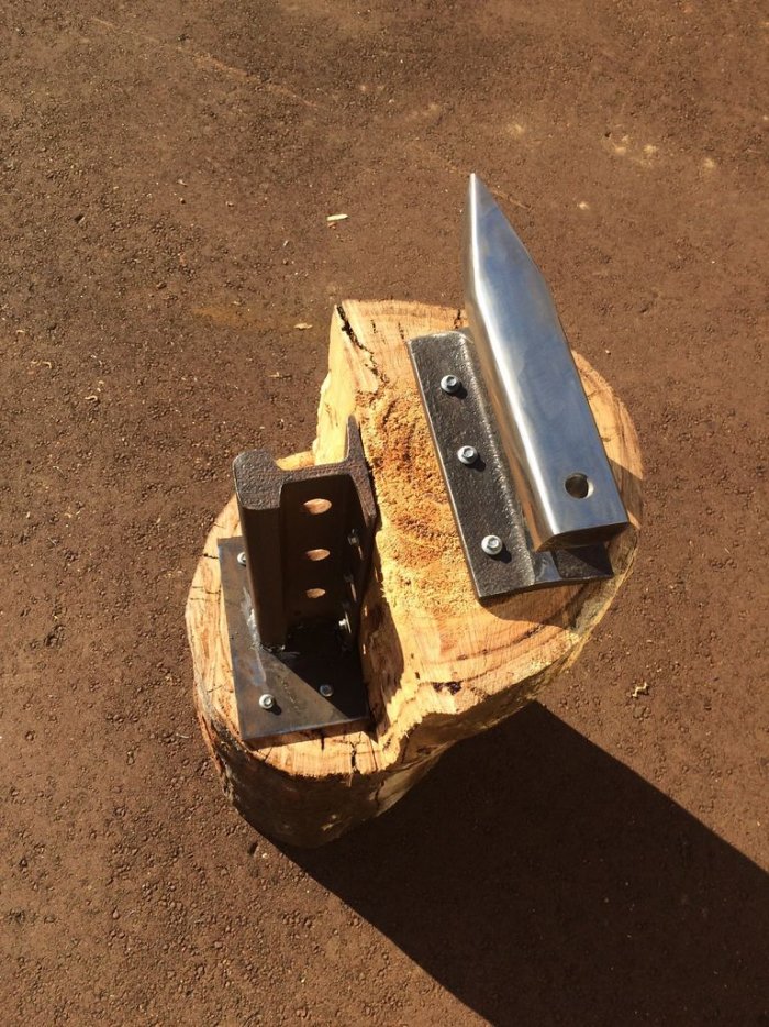 Наковальня из куска рельса