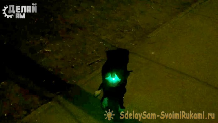 Вечный фонарик в киндере