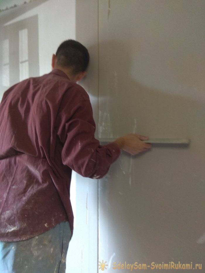 Монтаж гипсокартона к стене своими руками
