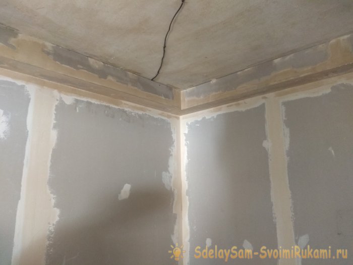 Монтаж гипсокартона к стене своими руками
