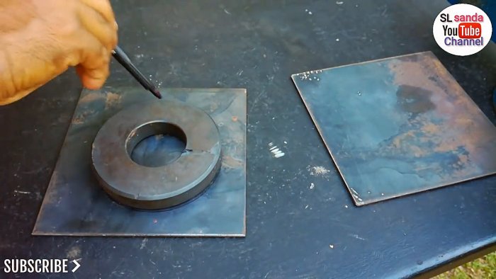 Магнитный уголок для сварки