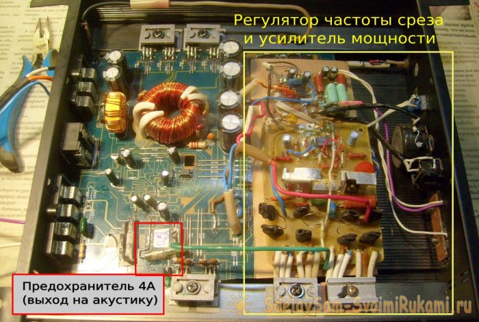 Реанимация автомобильного усилителя