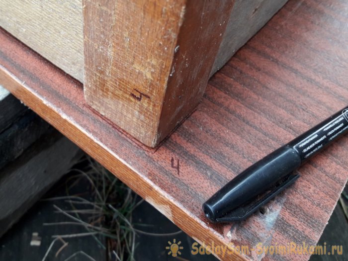 Реставрация старого убитого стола