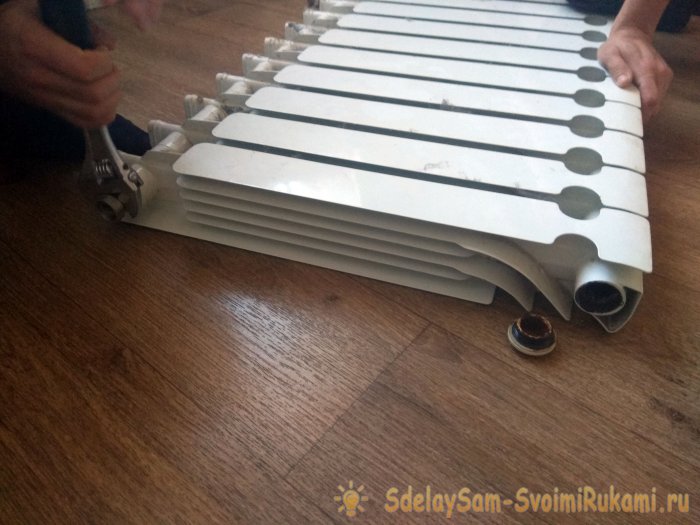 Замена радиаторов и отдельных секций в частном доме