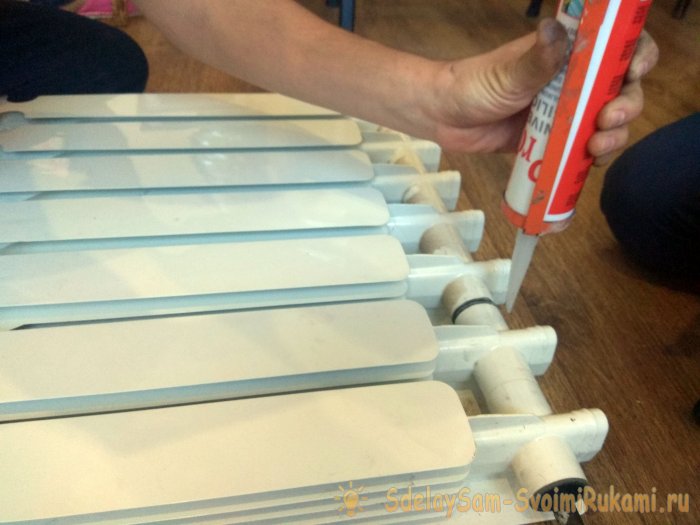 Замена радиаторов и отдельных секций в частном доме