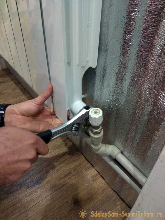 Замена радиаторов и отдельных секций в частном доме