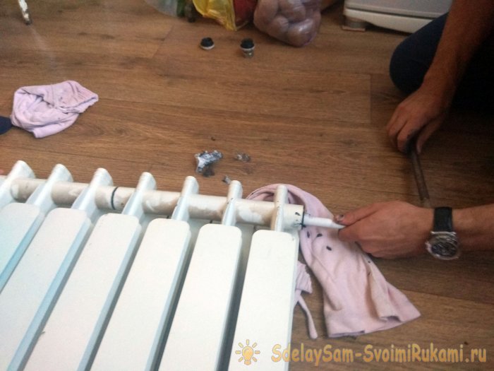 Замена радиаторов и отдельных секций в частном доме