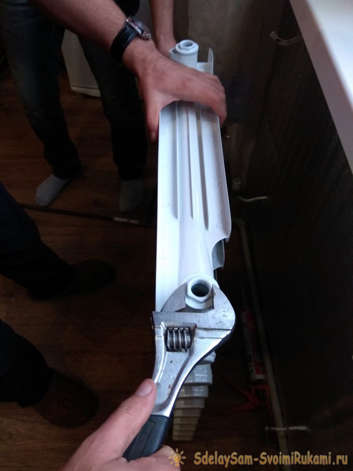 Замена радиаторов и отдельных секций в частном доме