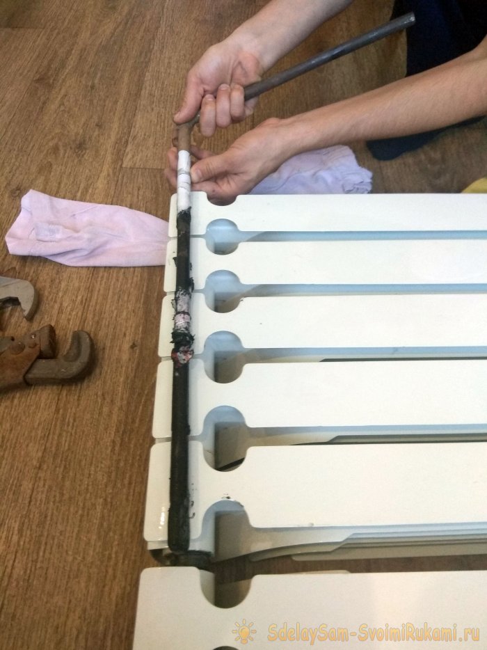 Замена радиаторов и отдельных секций в частном доме