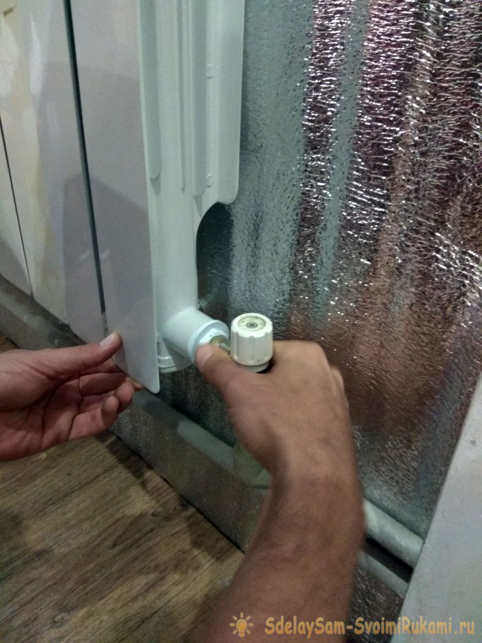 Замена радиаторов и отдельных секций в частном доме