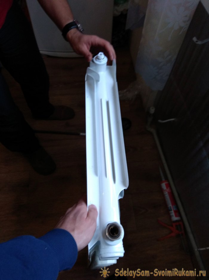 Замена радиаторов и отдельных секций в частном доме