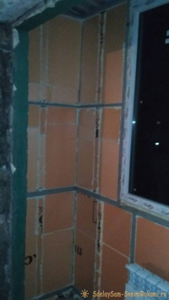 Утепление балкона своими руками