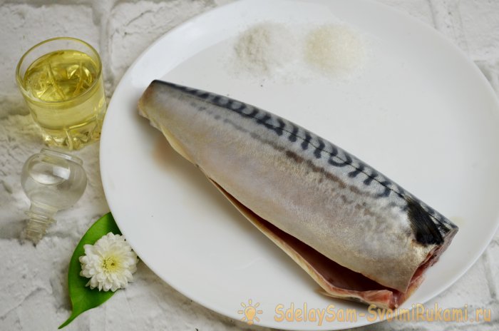 Маринованная скумбрия