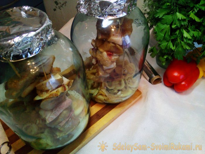 Шашлык в банке