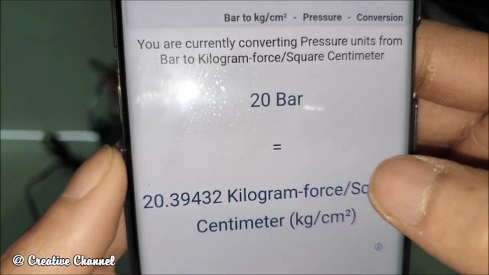 Как из огнетушителя сделать ресивер для компрессора 12 В