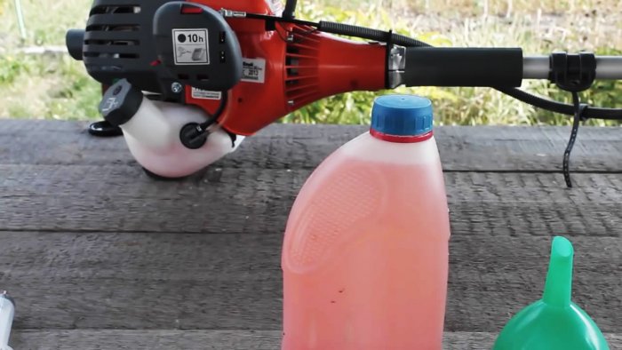 Как приготовить топливную смесь для двухтактных двигателей