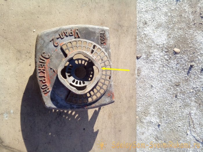 АЭРОДВИЖИТЕЛЬ ранцевого типа из бензопилы Урал