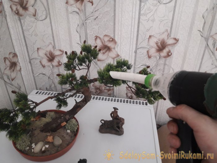 Мини пылесос из старого фена