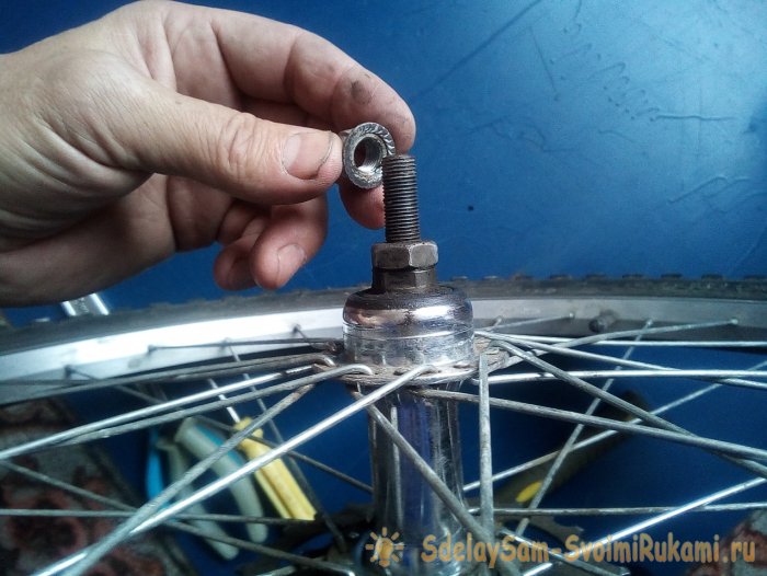 Разборка профилактика и сборка задней втулки и трещотки велоколеса